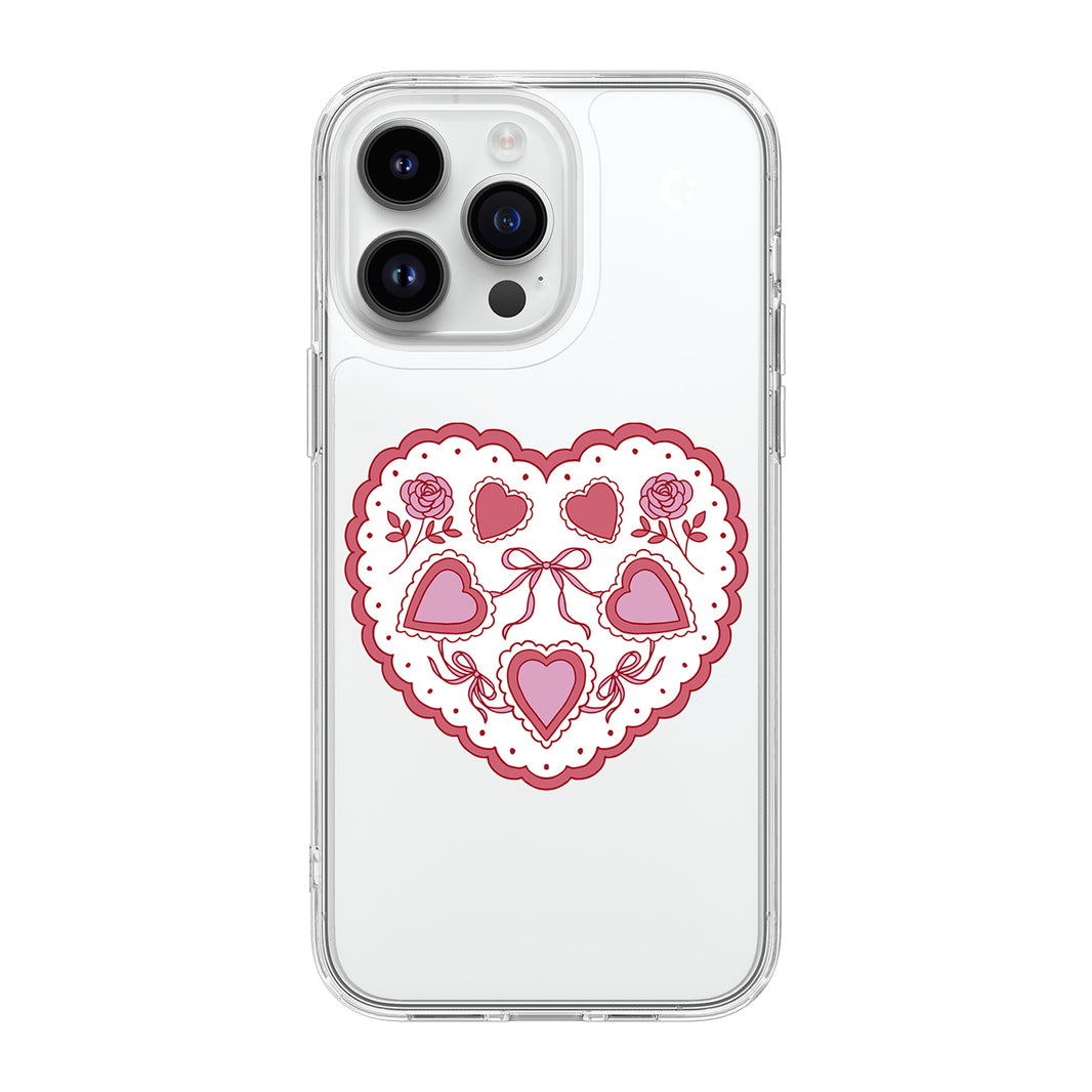 iPhone 14 Series - Crochet Heart