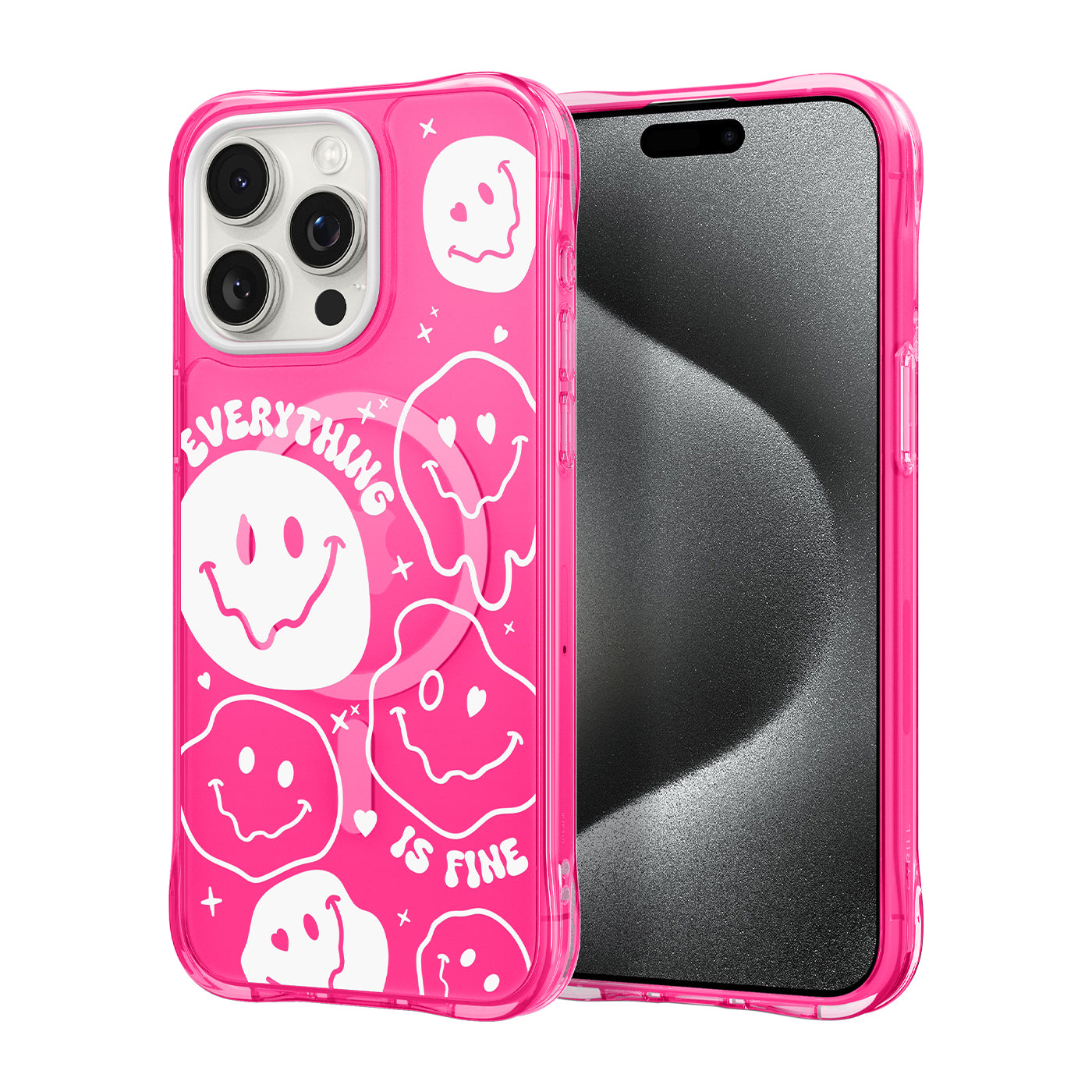 ACS06768-XI10089 iPhone 15 Pro UltraSheer Mag Hot Pink