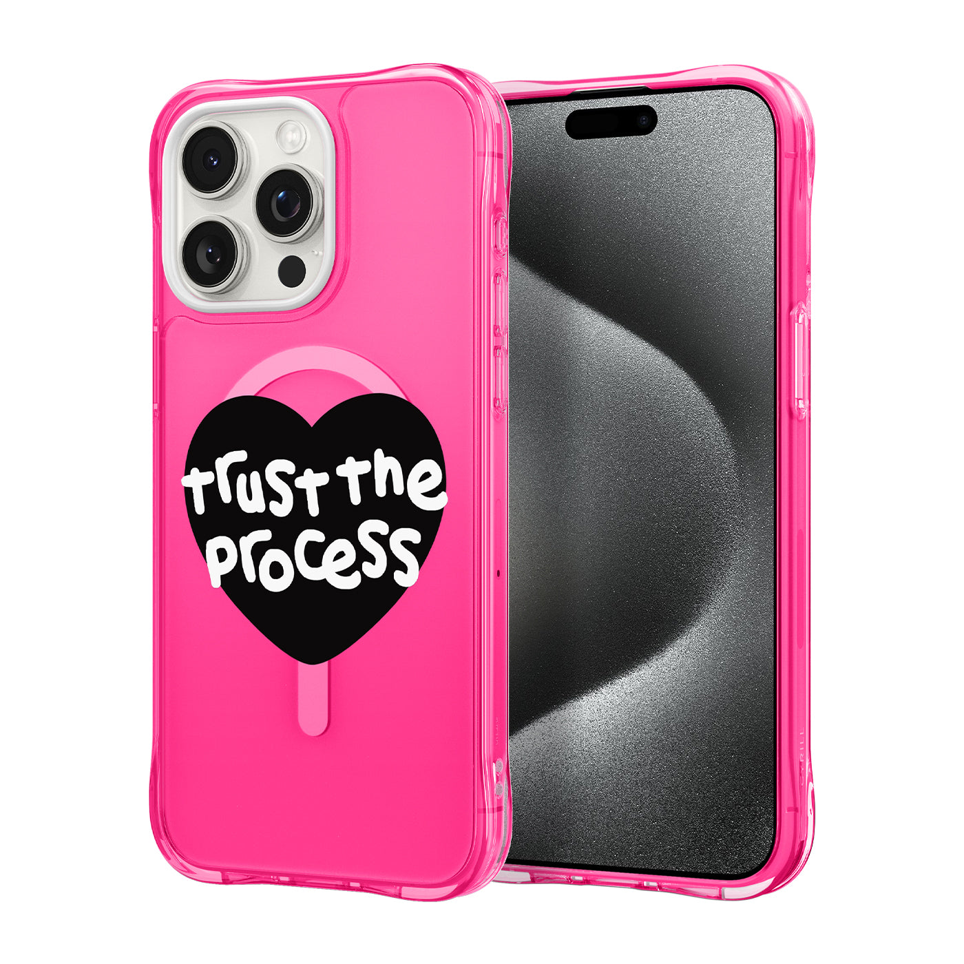 ACS06768-XI10092 iPhone 15 Pro UltraSheer Mag Hot Pink
