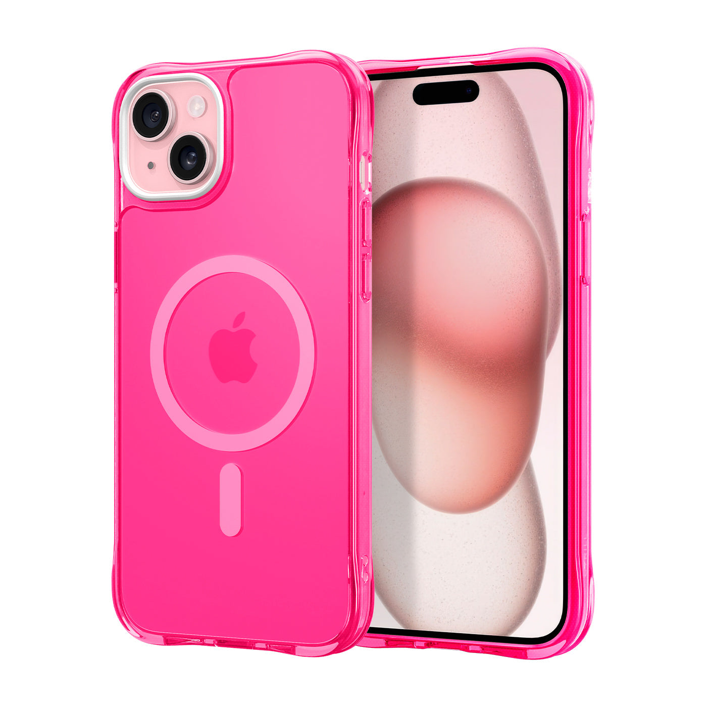 ACS06829 iPhone 15 UltraSheer Mag Hot Pink