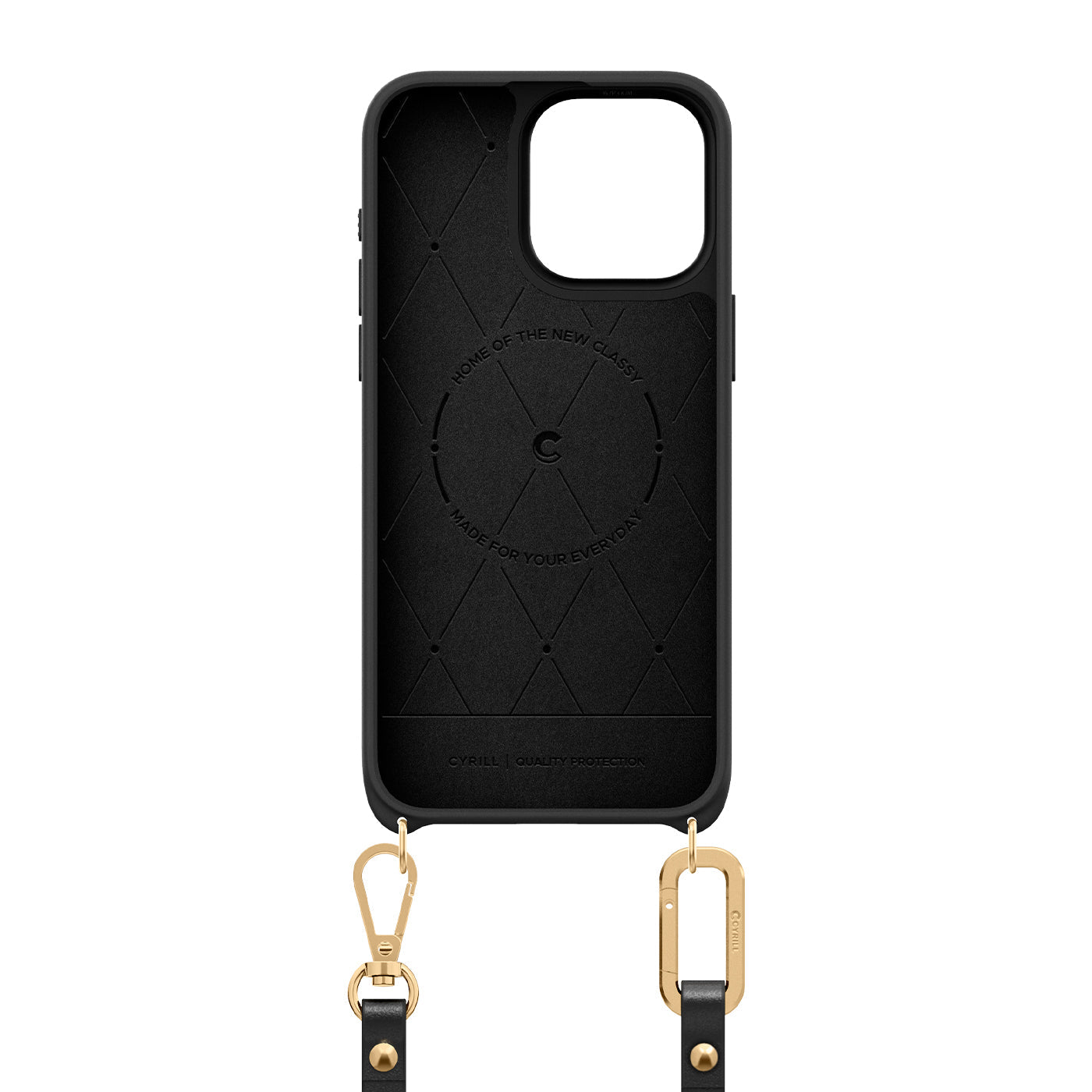 ACS06773 iPhone 15 Pro Classic Charm Black