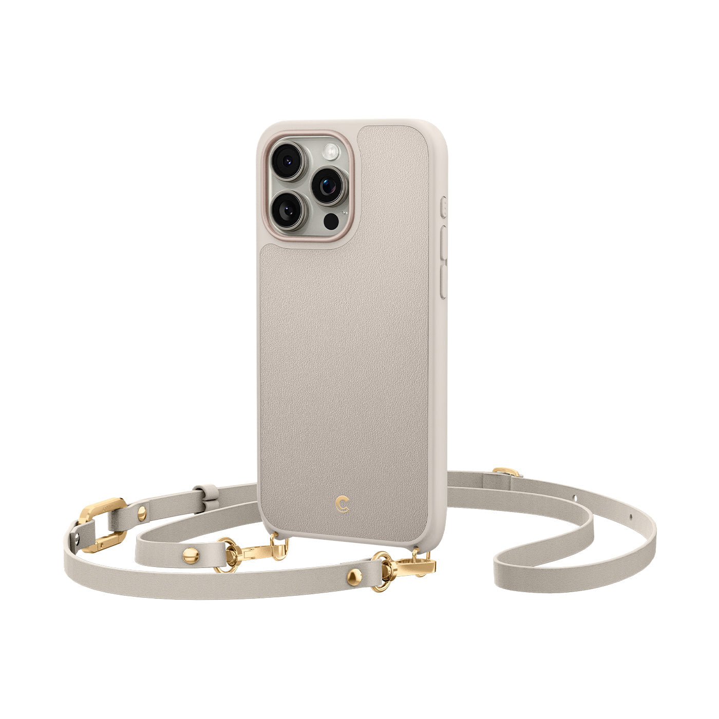 ACS06637 iPhone 15 Pro Max Classic Charm Cream