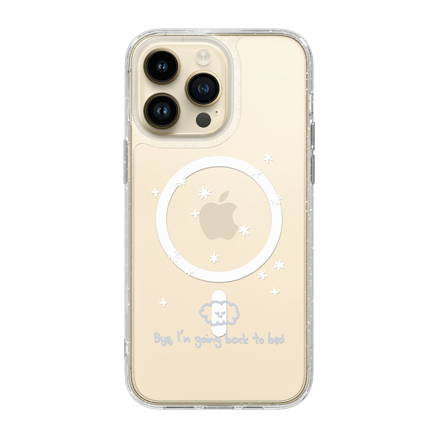 ACS05020-XI02074 iPhone 14 Pro Shine Mag Clear Glitter