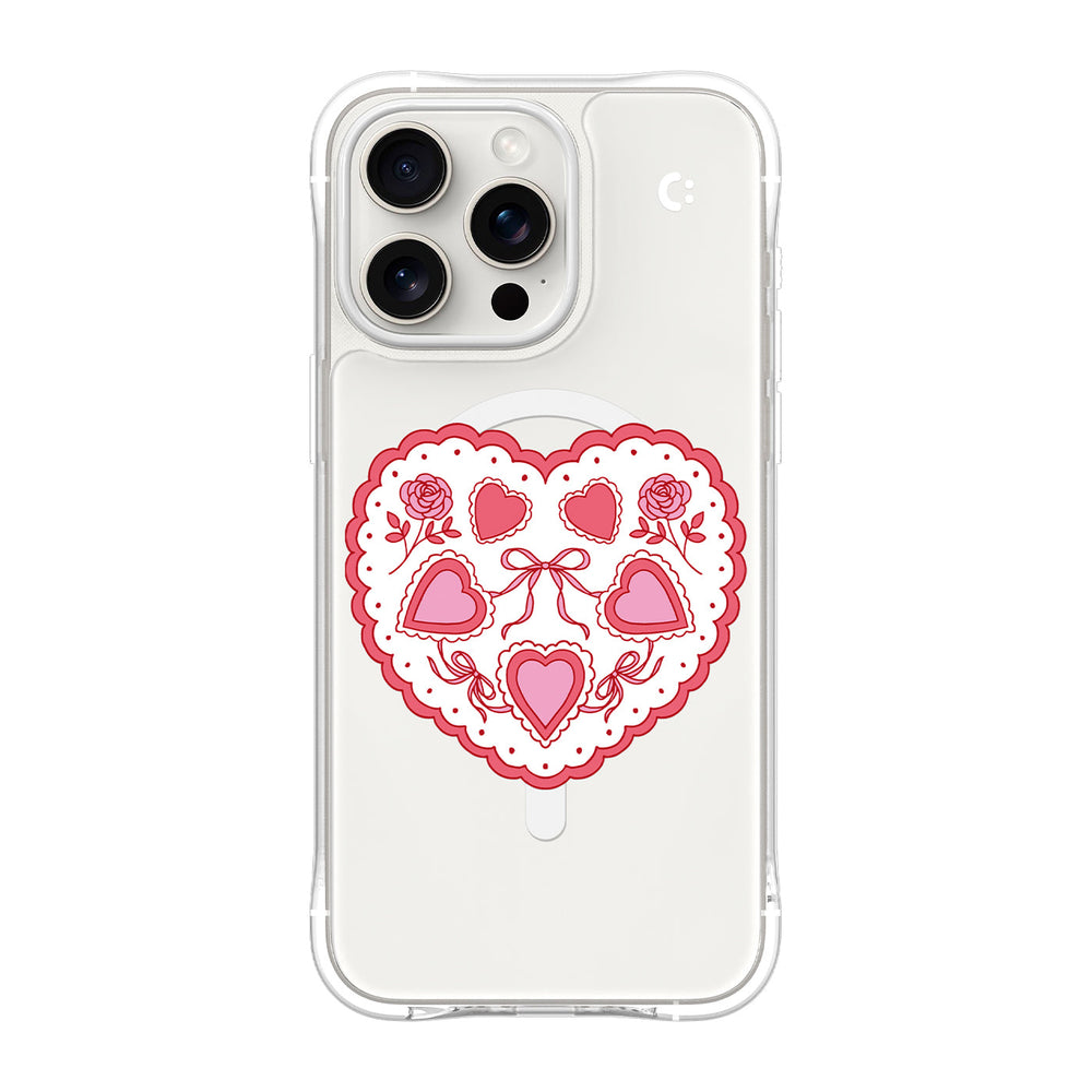 iPhone 15 Series - Crochet Heart
