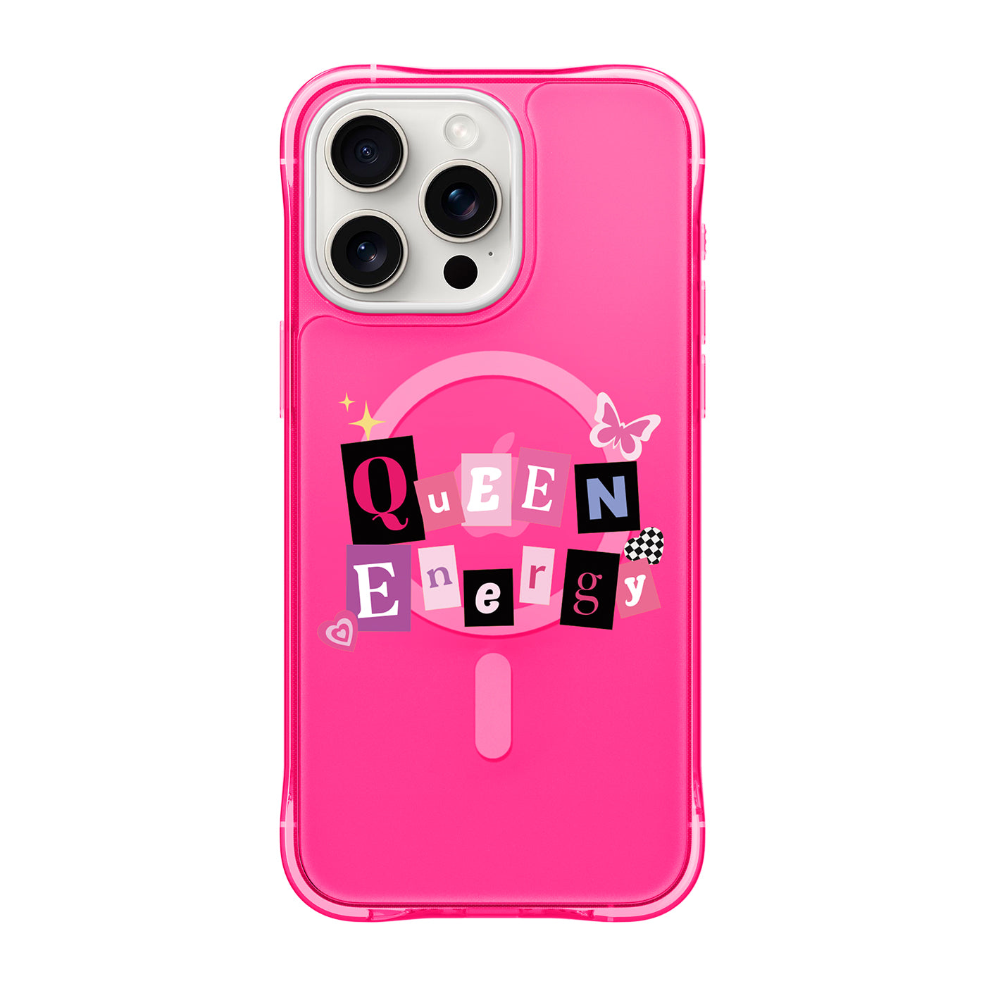 iPhone 15 Pro UltraSheer Mag Hot Pink