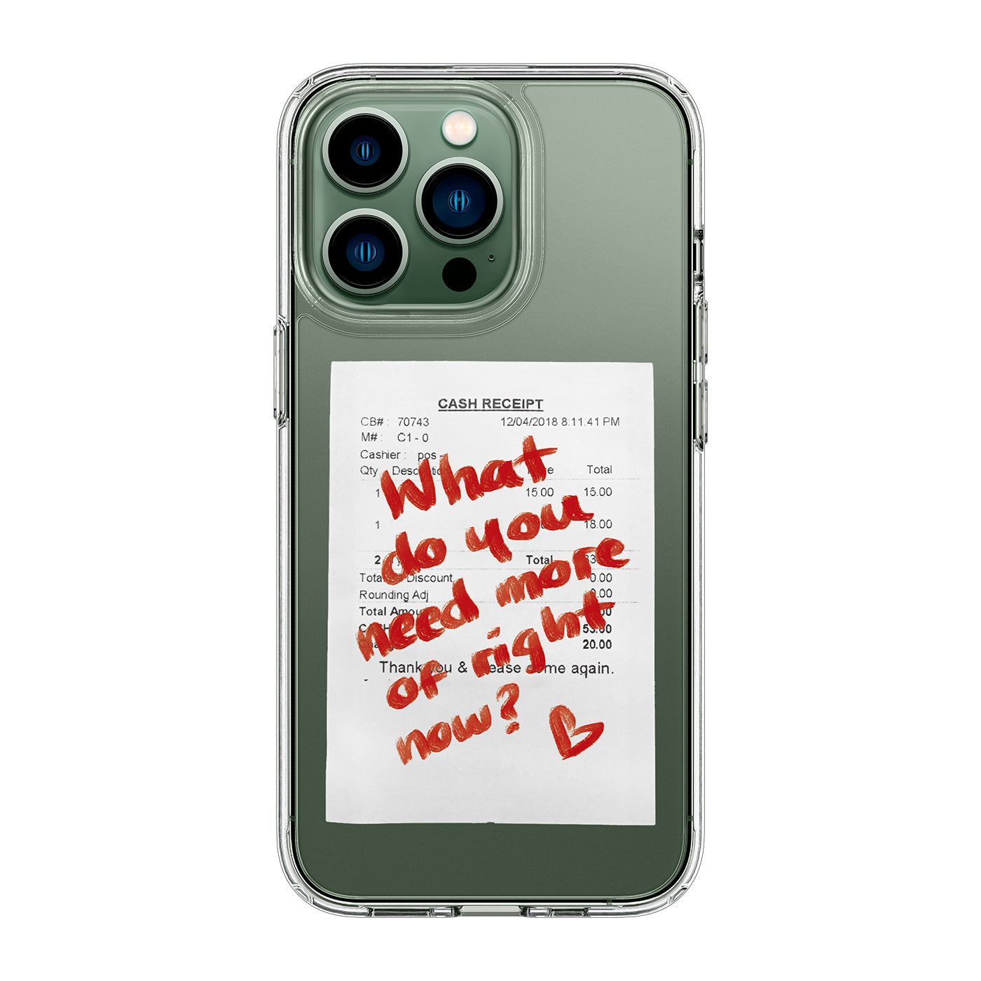 ACS03261-XI07080 iPhone 13 Pro Ultra Hybrid Crystal Clear