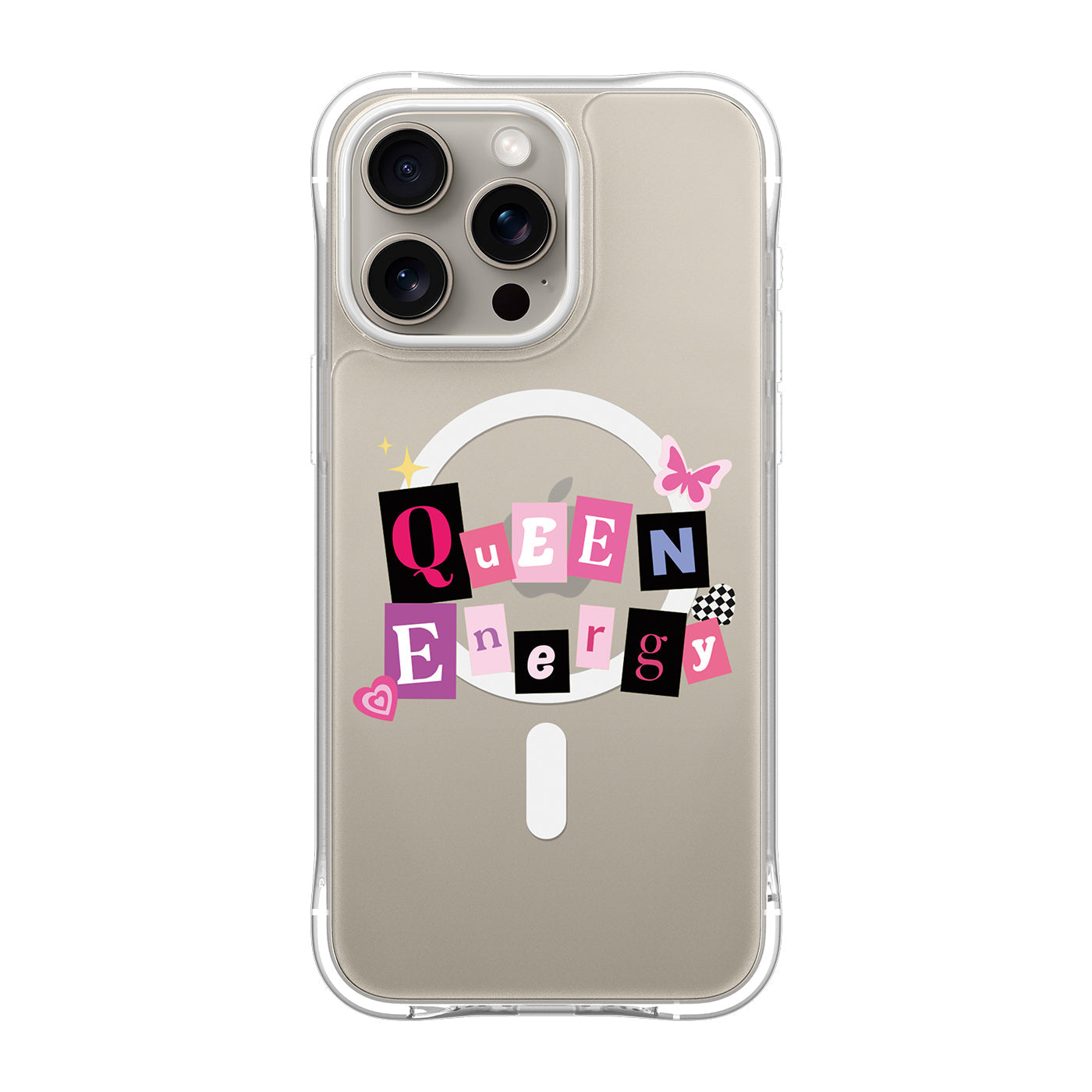 ACS06763-XI10096 iPhone 15 Pro Cecile Mag Crystal Clear