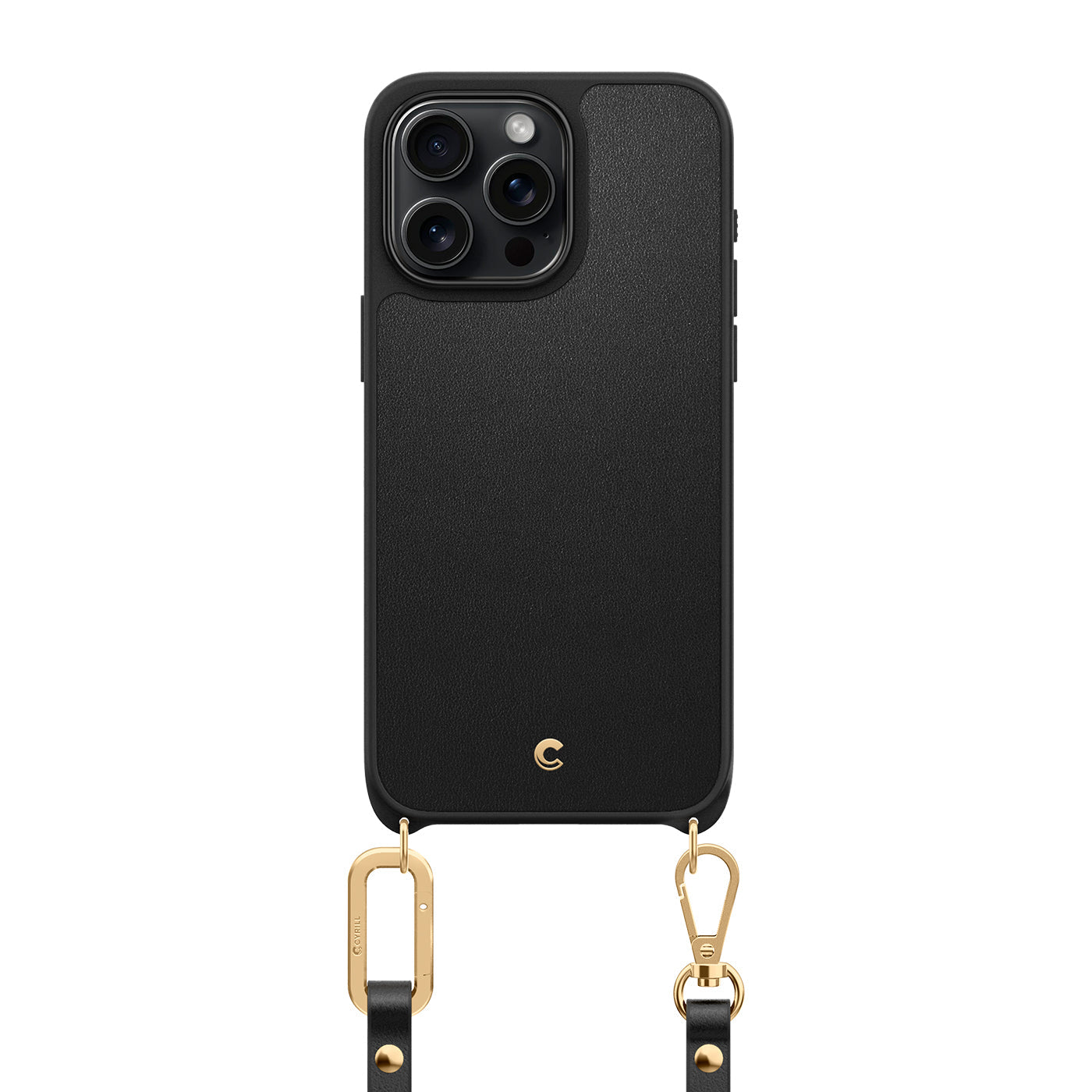 ACS06773 iPhone 15 Pro Classic Charm Black