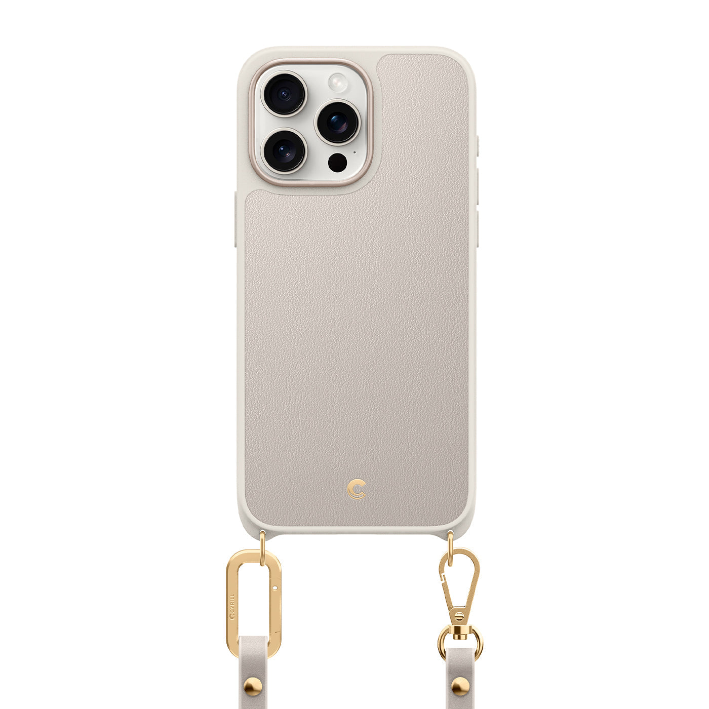 ACS06637 iPhone 15 Pro Max Classic Charm Cream