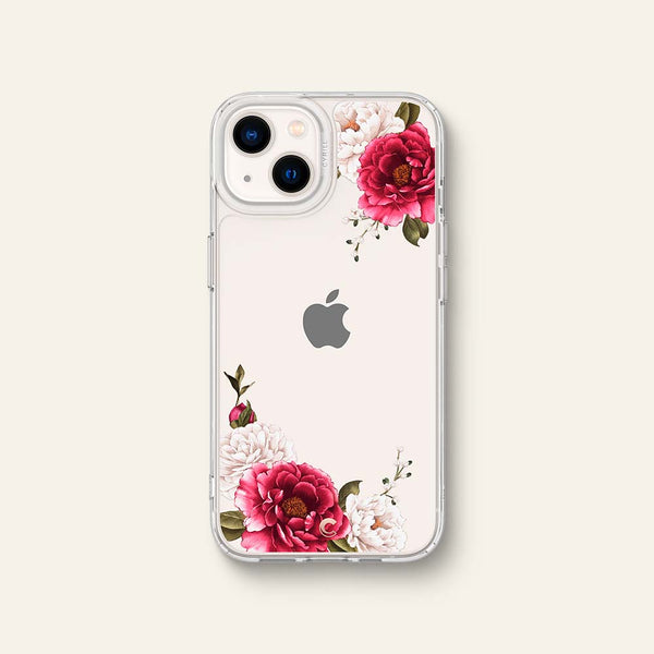 iPhone 13 Red Floral